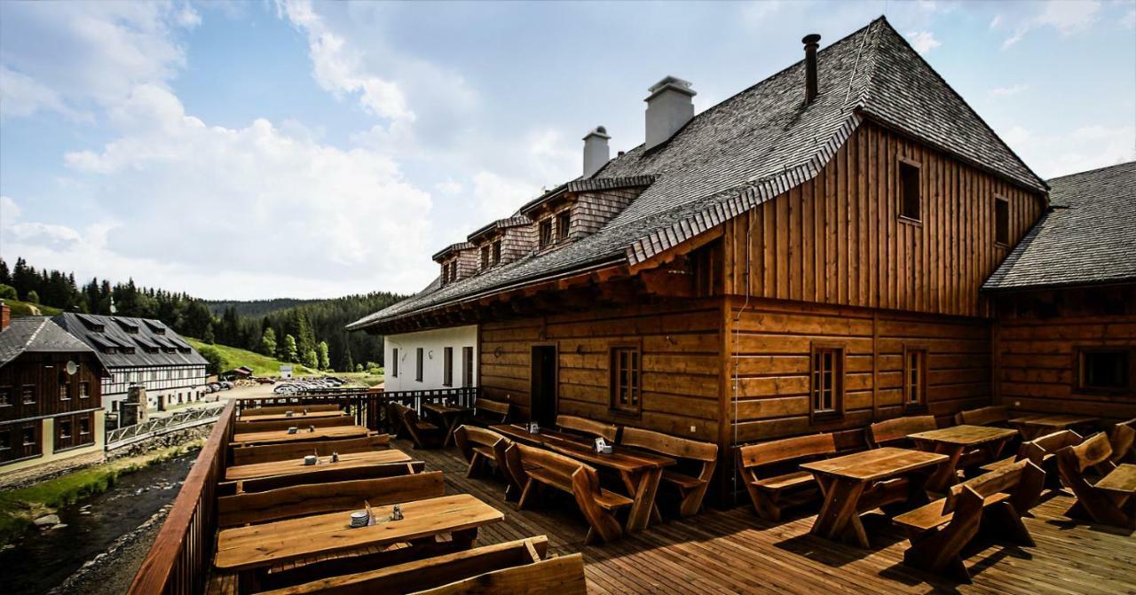 Pivovar Lyer Modrava Exterior photo